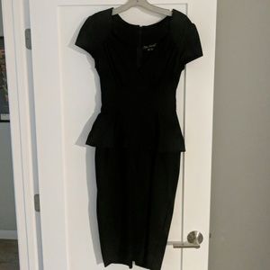 Stop Staring! Black vintage pin up dress!